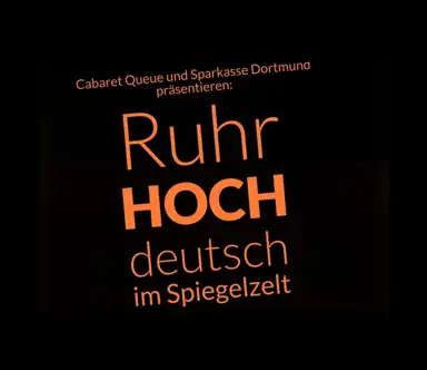 RuhrHOCHdeutsch Spiegelzelt