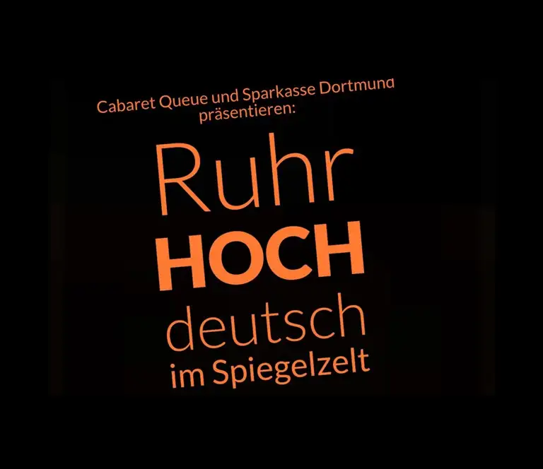 RuhrHOCHdeutsch Spiegelzelt