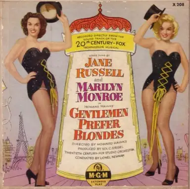 Gentlemen Prefer Blondes (Recorded Directly From The Sound Track Of The 20th Century-Fox Technicolor Musical)