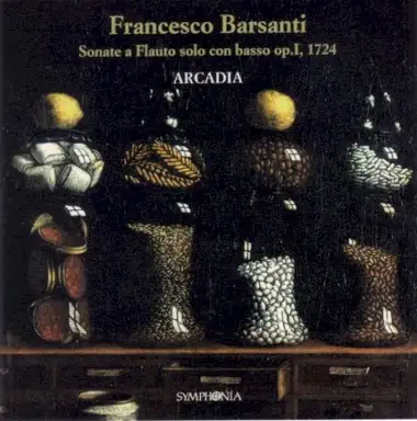 Sonate a flauto solo con basso op.I, 1724