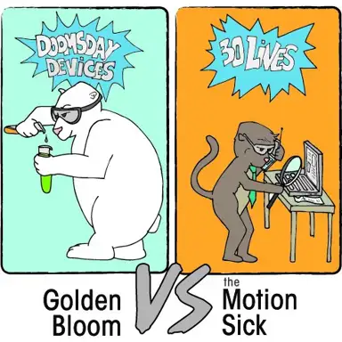 Golden Bloom vs. The Motion Sick
