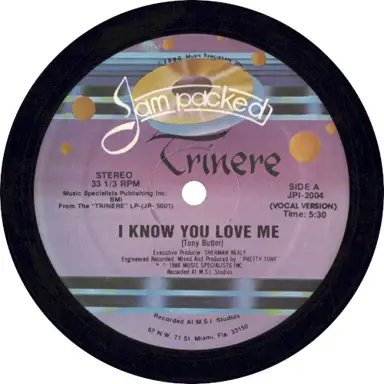 I Know You Love Me