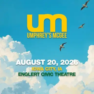2026-08-20: The Englert Theatre, Iowa City, IA, USA