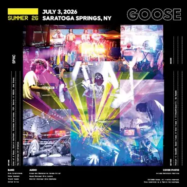 2026-07-03: Saratoga Performing Arts Center, Saratoga Springs, NY