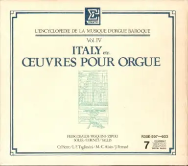 Italy etc. Œuvres pour orgue