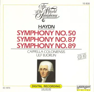 The World of the Symphony, Vol. 10 - Symphonies 50, 87 & 89