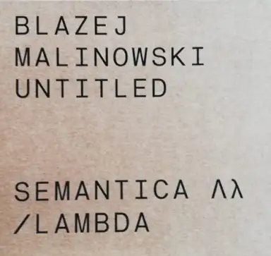 SEMANTICA Λλ / Lambda