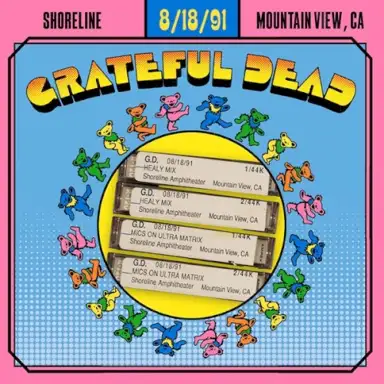 1991‐08‐18: Shoreline Amphitheatre, Mountain View, CA, USA
