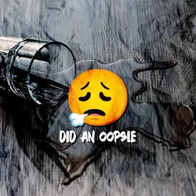 did an oopsie