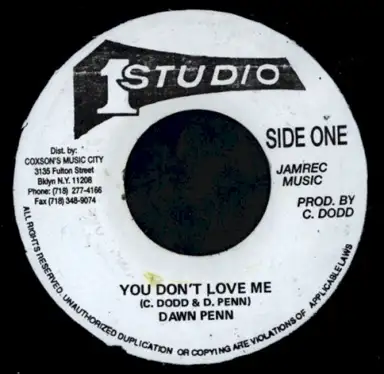 You Don't Love Me