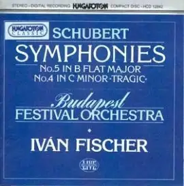 Symphony no. 5 in B flat major / Symphony no. 4 in C minor "Tragic"