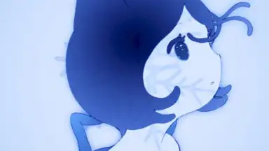 fade into blue